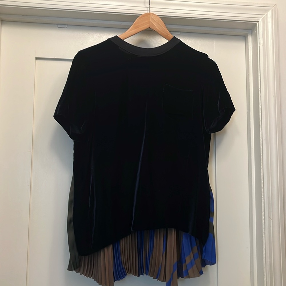 Sacai Velvet Blouse